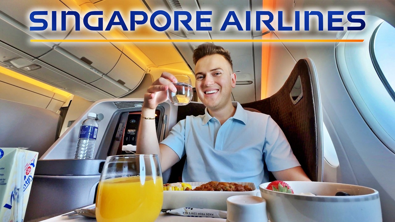 Inside Singapore Airlines business class