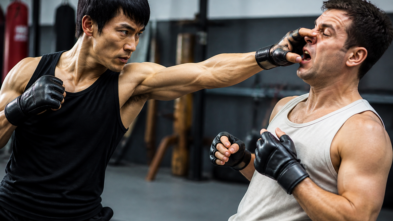 Bruce Lee’s Jeet Kune Do eye jab leaves modern fighters defenseless in ...