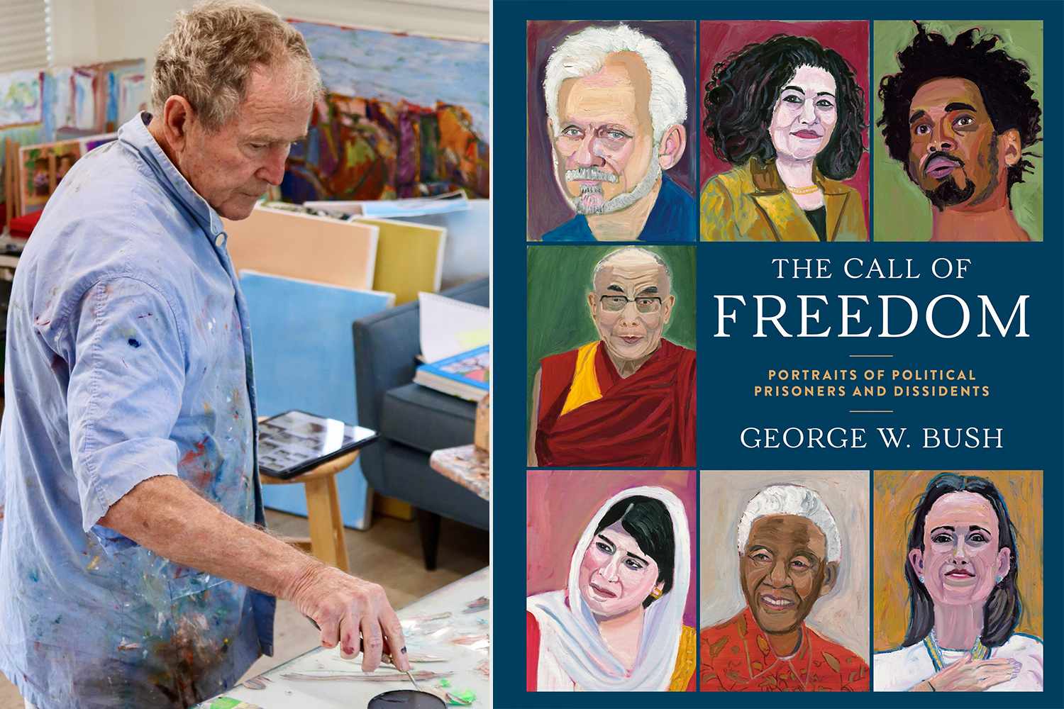 George W Bush to publish “The Call of Freedom” featuring his own oil ...