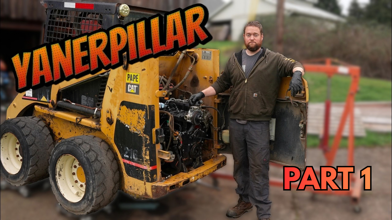Fabricating engine mounts for a Yanmar swap part 1