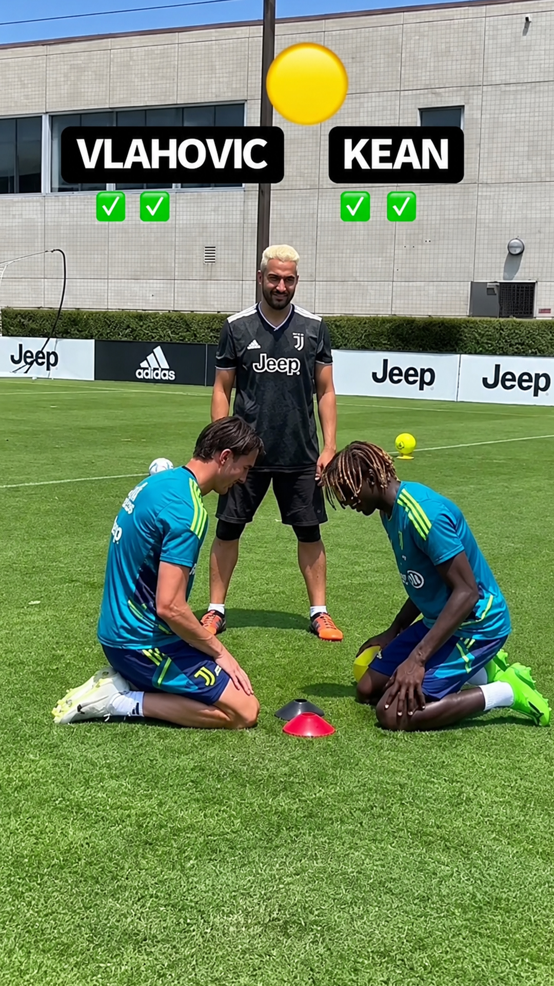 This goalkeeper ball drop test is brutal