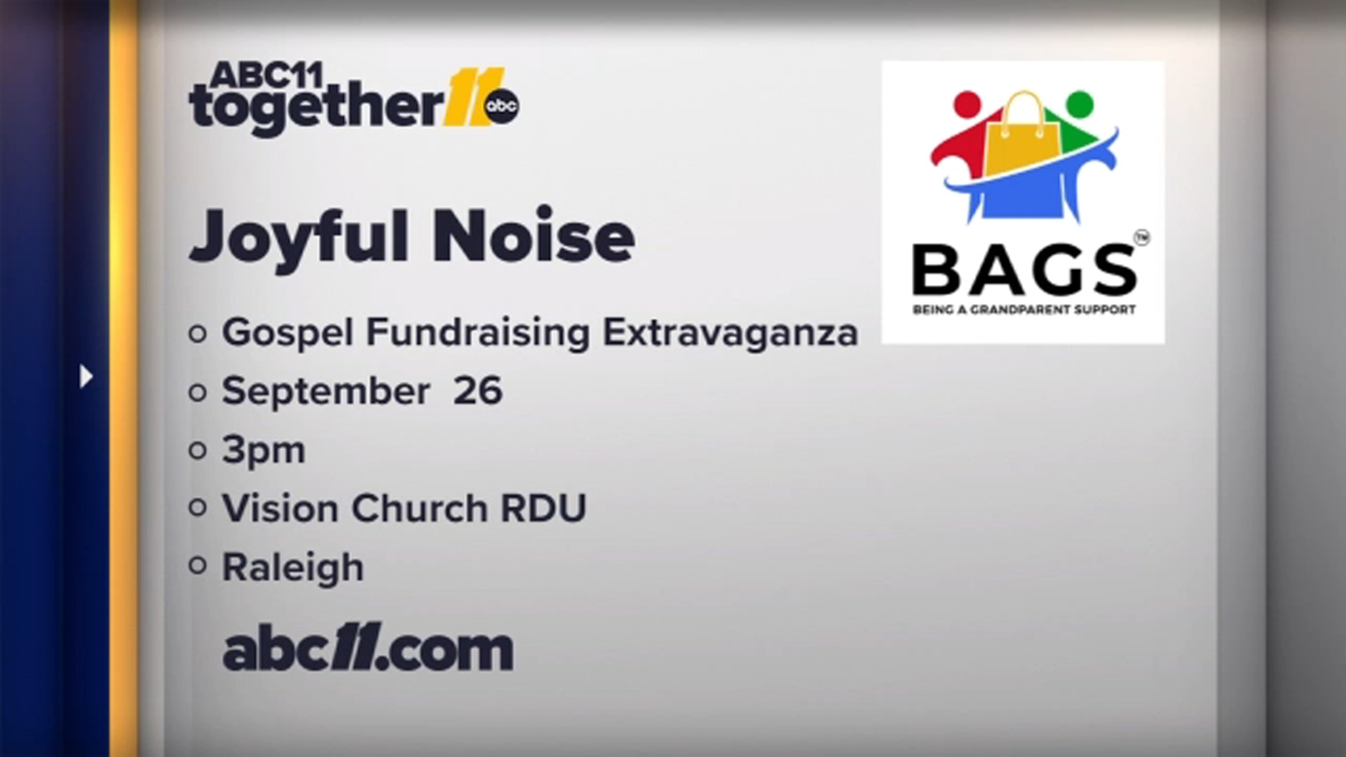 BAGS gala serves as fundraiser to help grandparents raising grandchildren