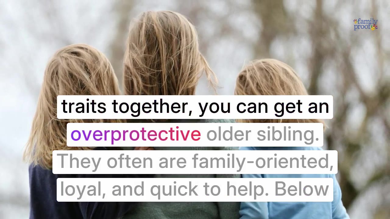 4 zodiac signs who are overprotective of younger siblings