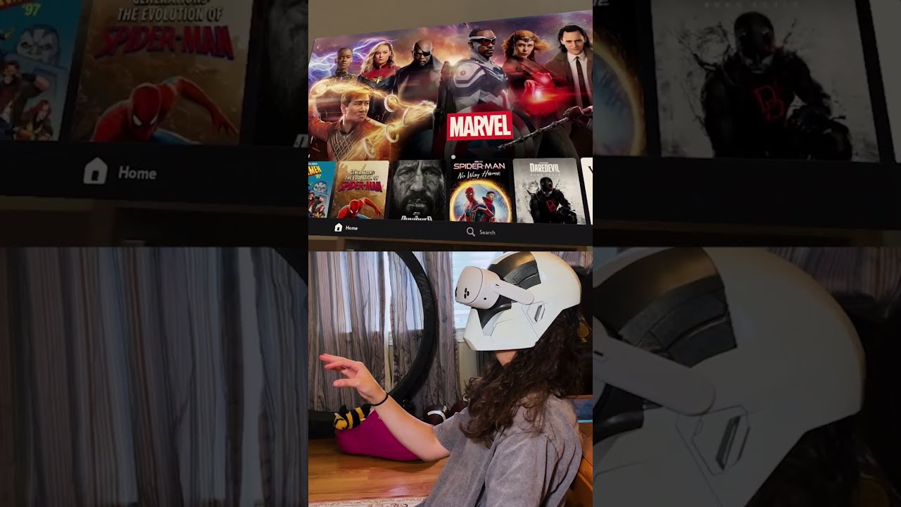 Can VR work inside a cosplay helmet?
