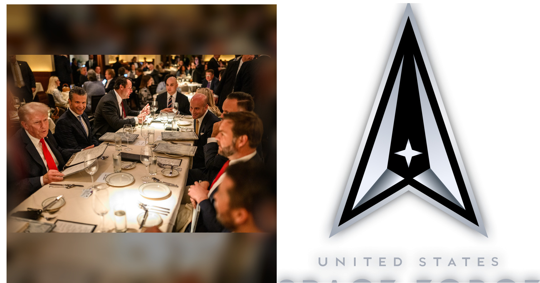 Trump shared a Space Force uniform inspired by a film that mocked fascism