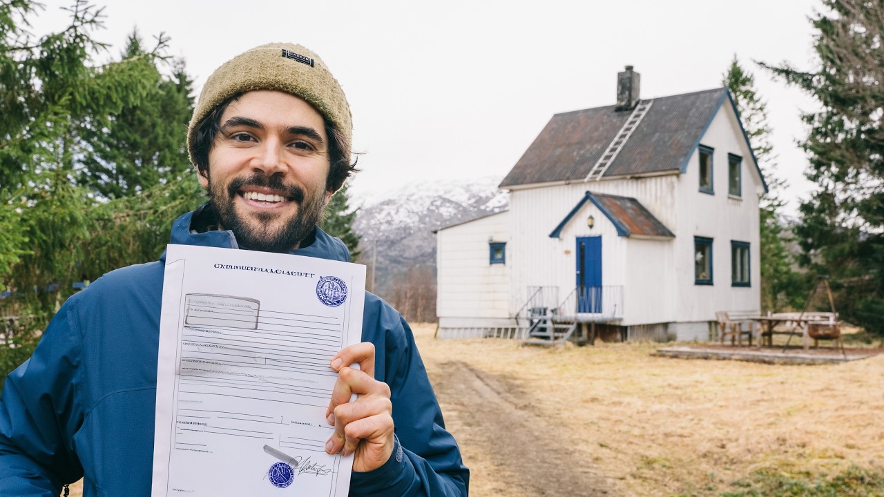 How much was our house in northern Norway?