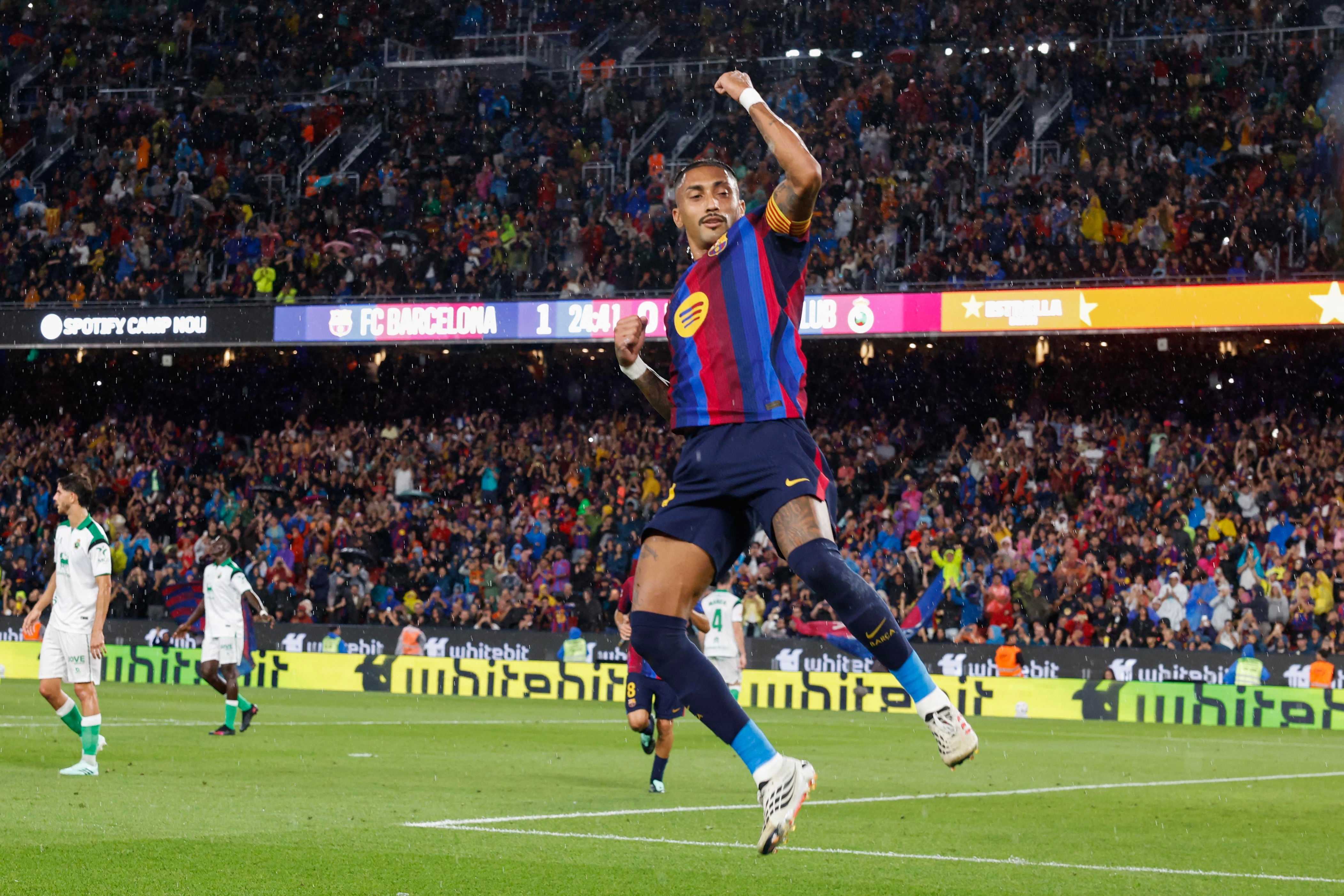 Electric Karim Adeyemi brings the fun to Camp Nou as Barcelona overwhelm Racing