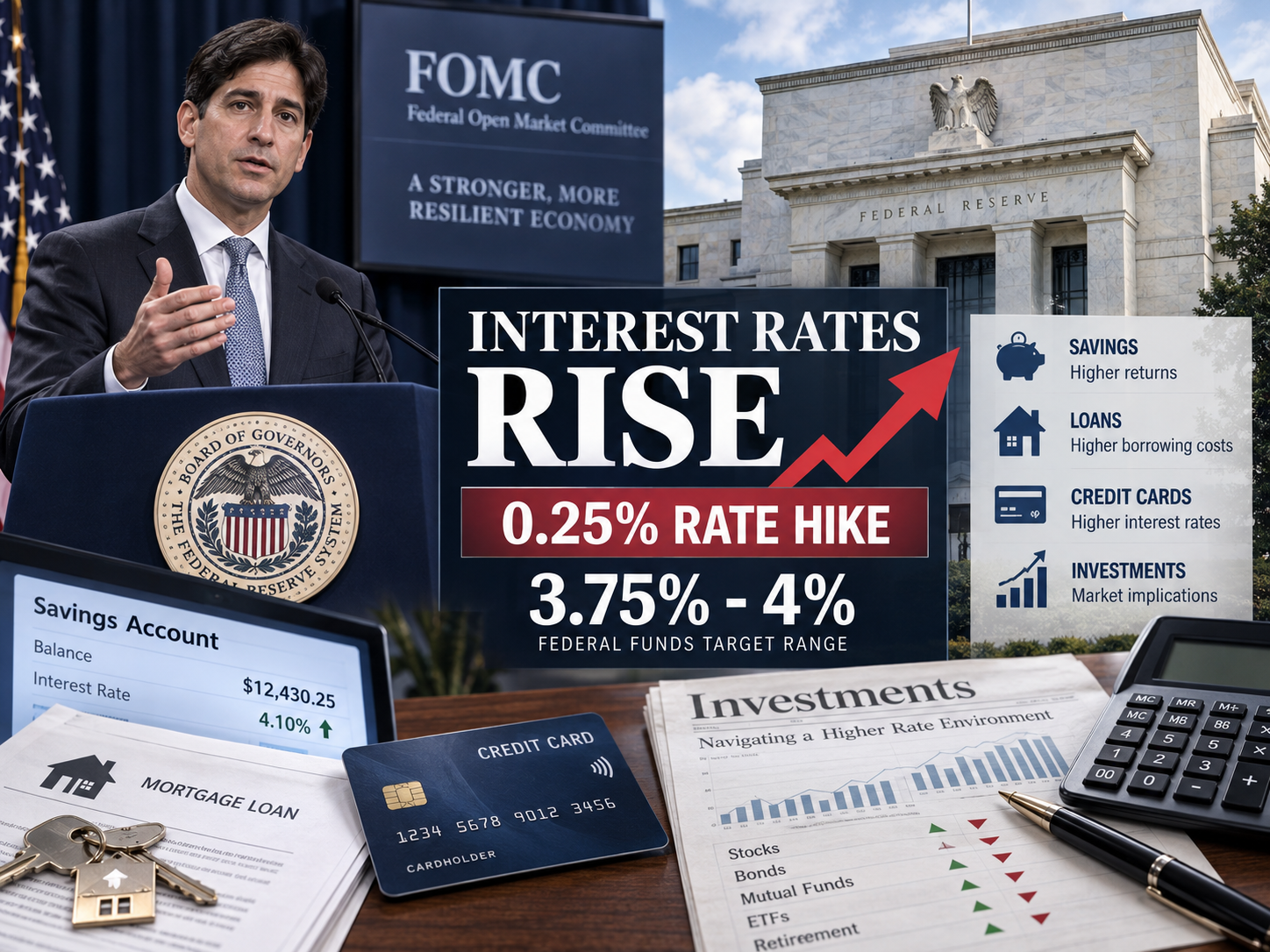 Federal Reserve interest rates: How the Fed's latest rate hike could ...