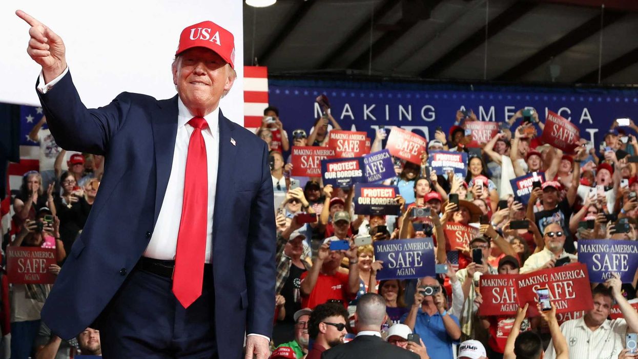 Trump stunned as protester disrupts North Carolina rally