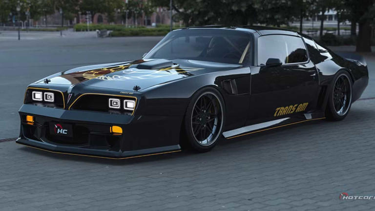 2028 Pontiac Trans Am with Corvette power and aggressive styling is the ...