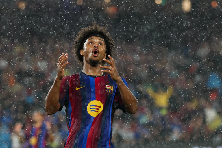 Electric Karim Adeyemi brings the fun to Camp Nou as Barcelona overwhelm Racing