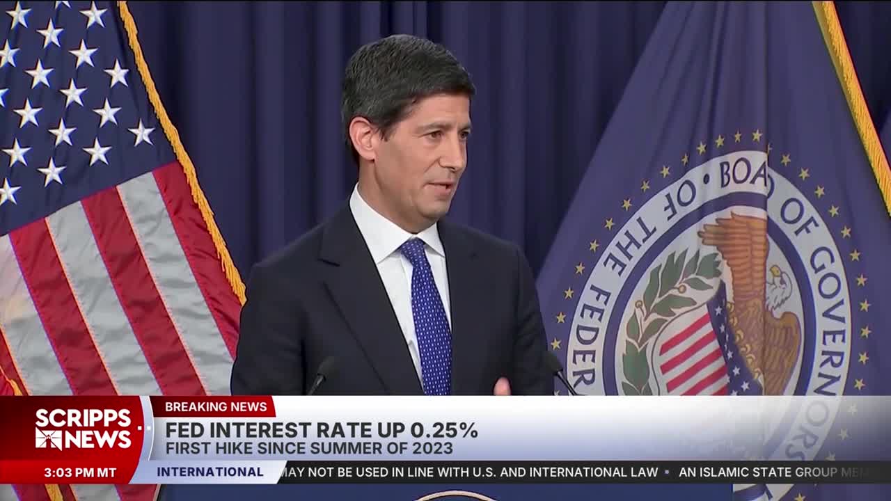 Federal Reserve raises interest rates