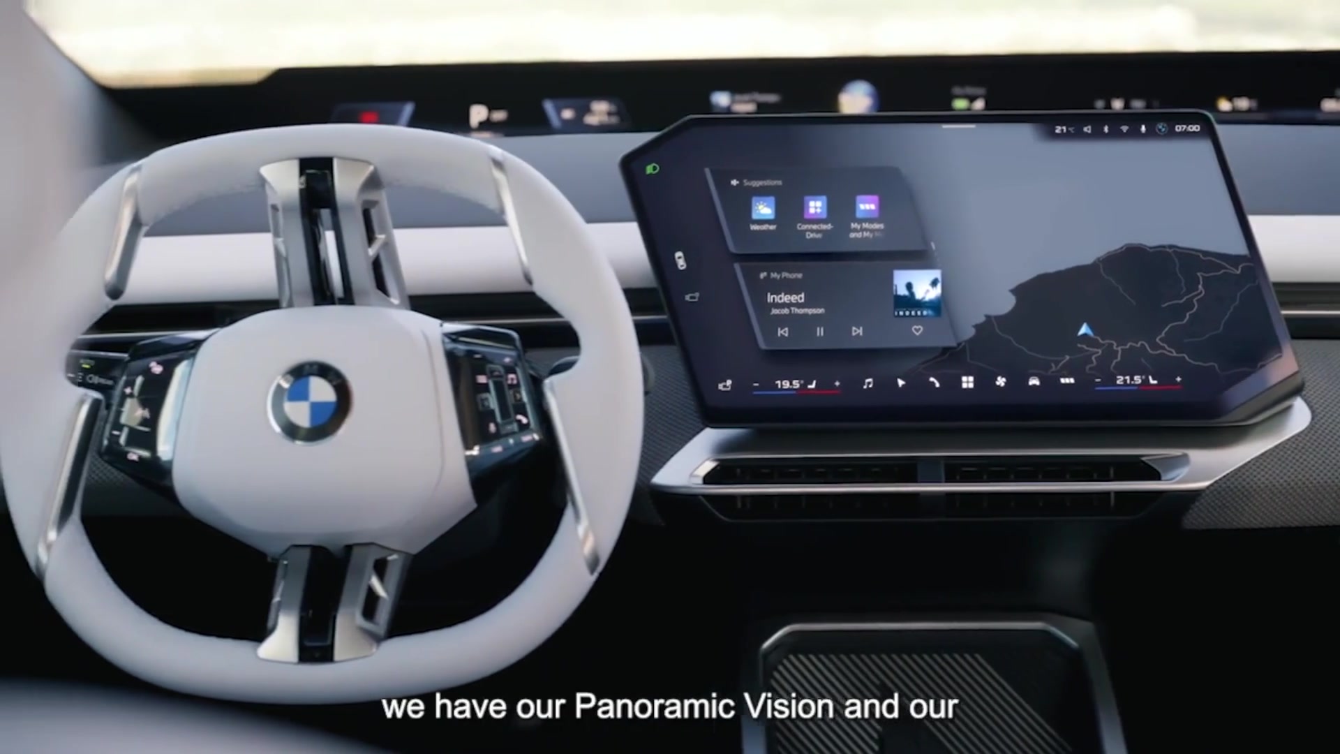 BMW maps with driver assistance
