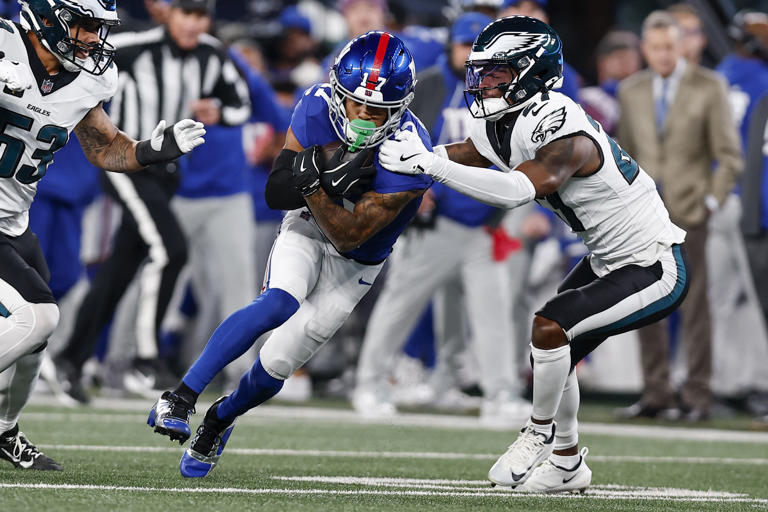 Eagles defensive back Cooper DeJean held out of practice; Zack Baun ...