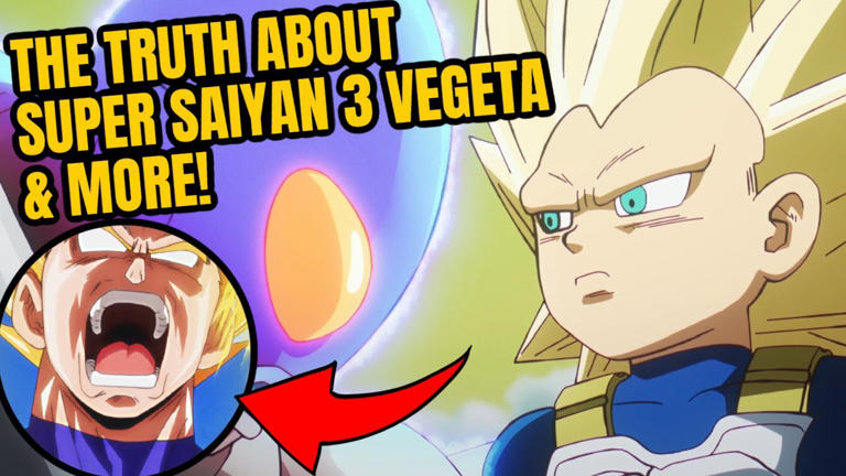 Geekdom101 breaks down why Super Saiyan 3 Vegeta in Dragon Ball Daima ...