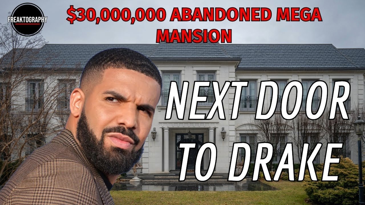 Abandoned mansion near Drake’s Toronto estate