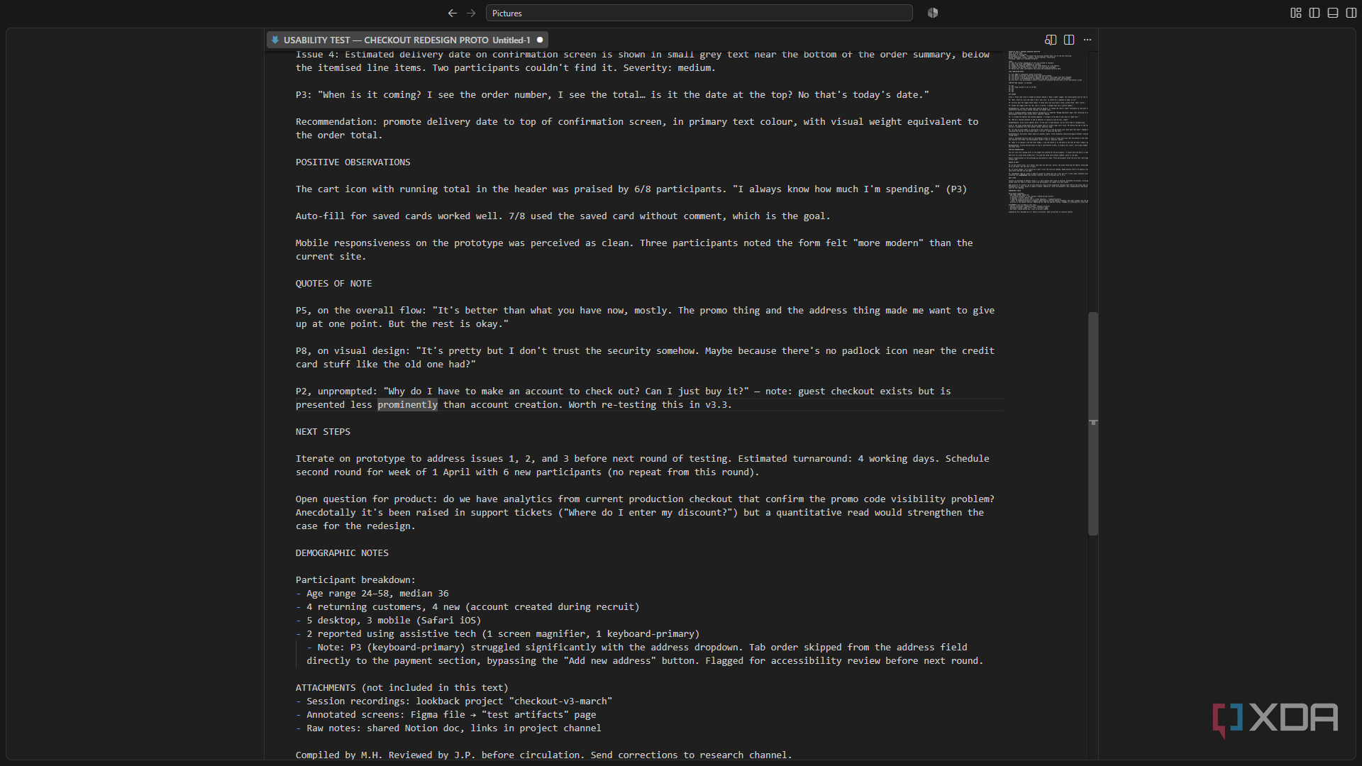 VS Code is the best writing app I've used, and I've not written a line ...