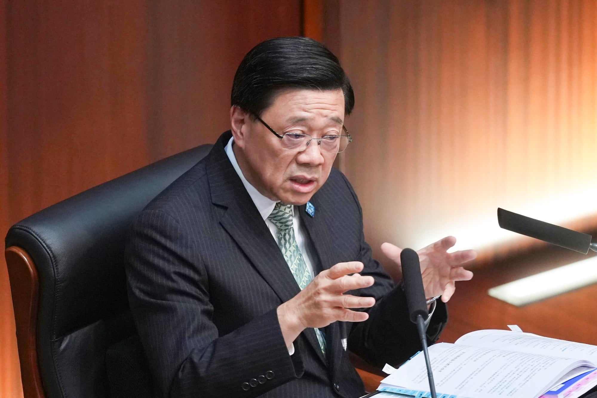 Hong Kong leader John Lee vows to review IVF support for women over 40
