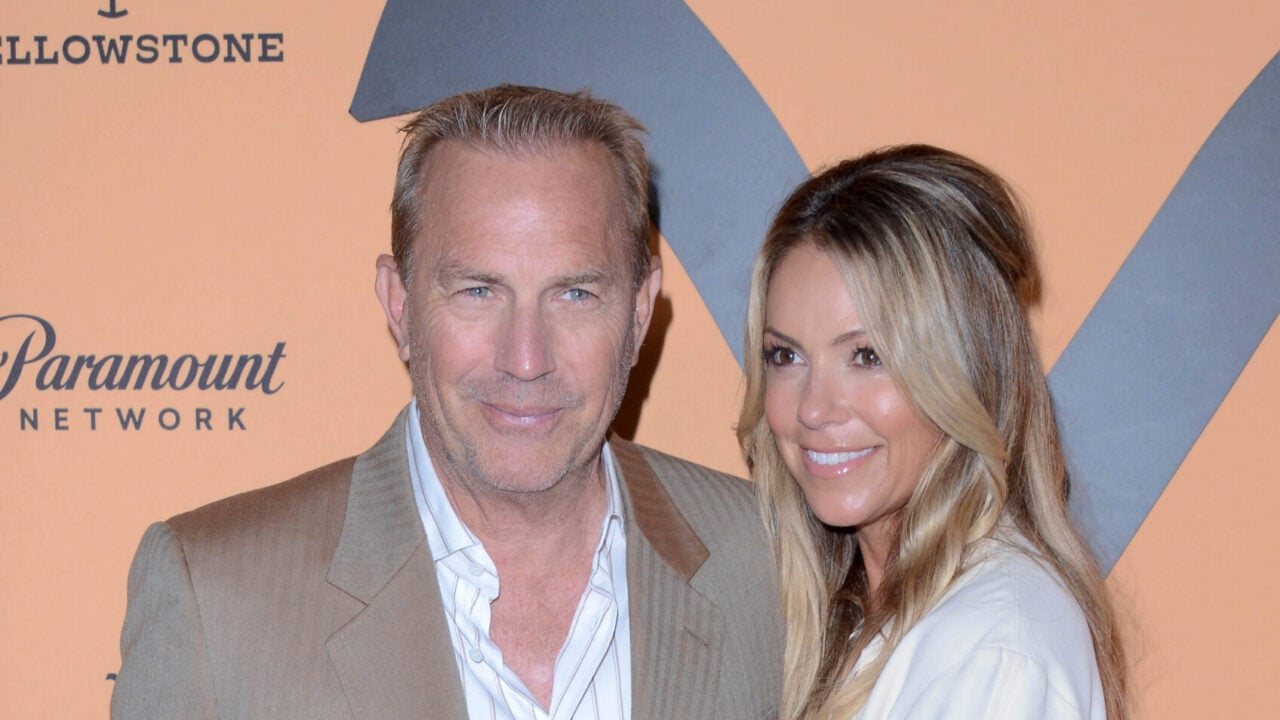 Kevin Costner and ex Christine Baumgartner keep distance at son’s ...