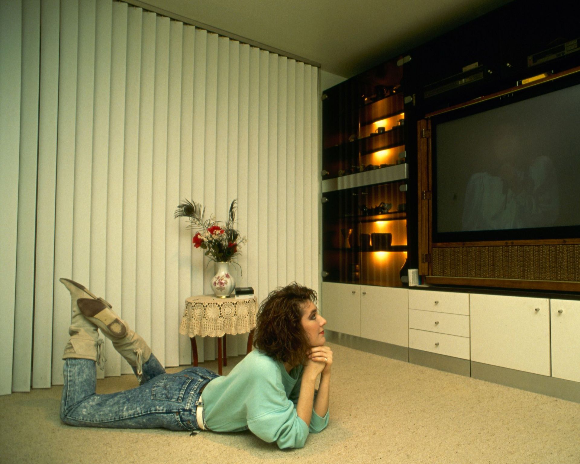 Céline Dion's '80s living room presented a minimalist take on 'power ...