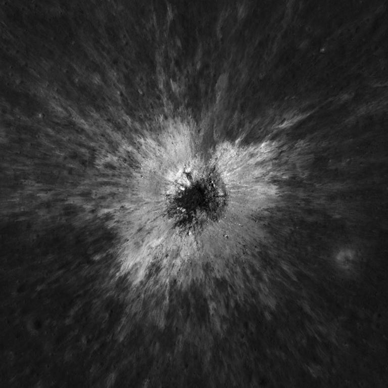 NASA spacecraft discovers huge new crater on the moon