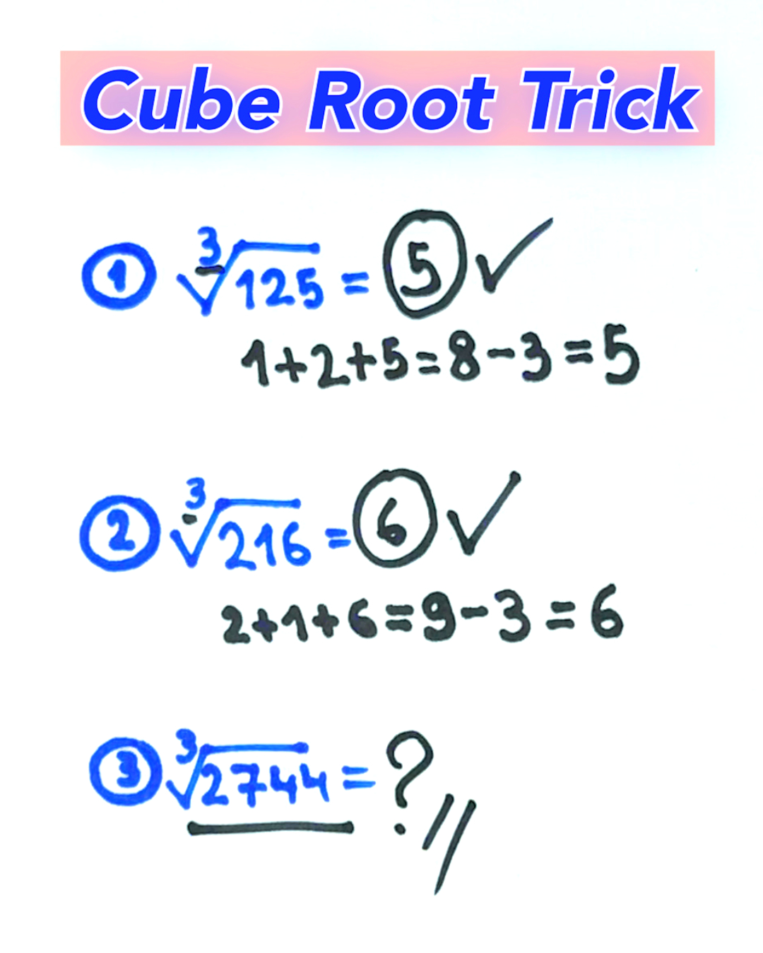 Simple math tricks for fast calculations! 📐