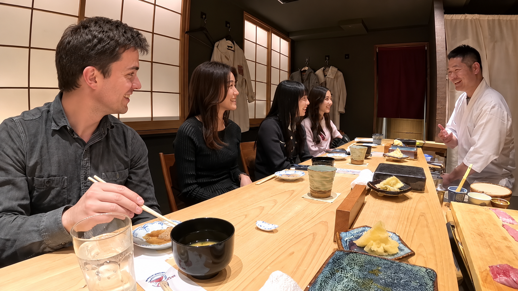 The American sushi apprentice started serving customers - then they ...