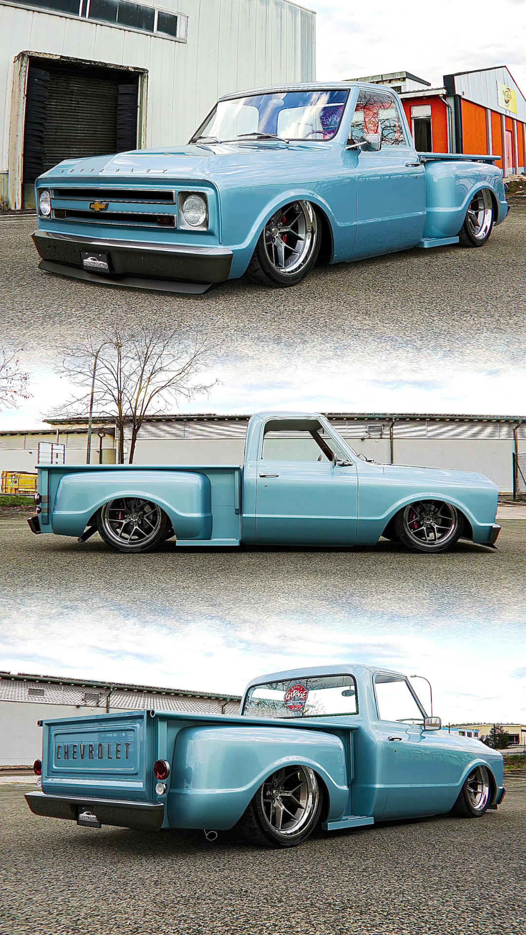 Exploring a custom Chevy C10 design concept