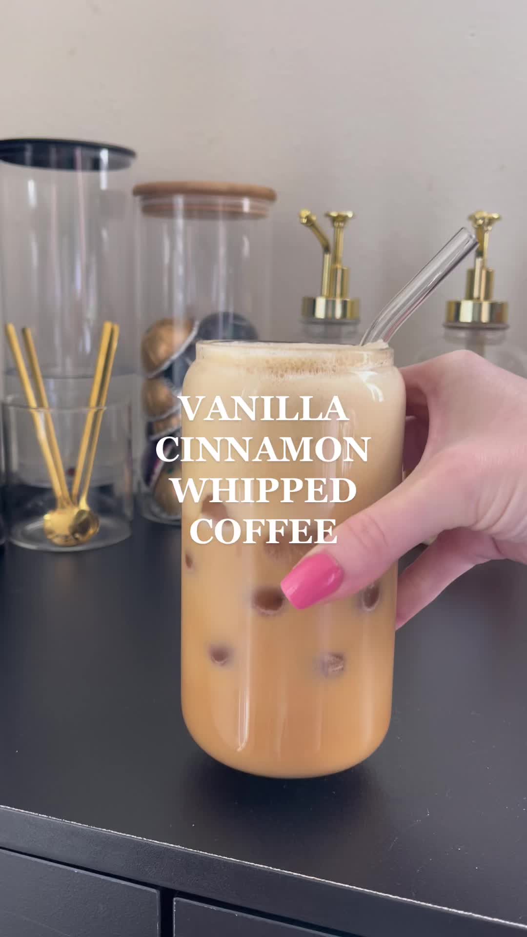 The simple process behind homemade whipped coffee