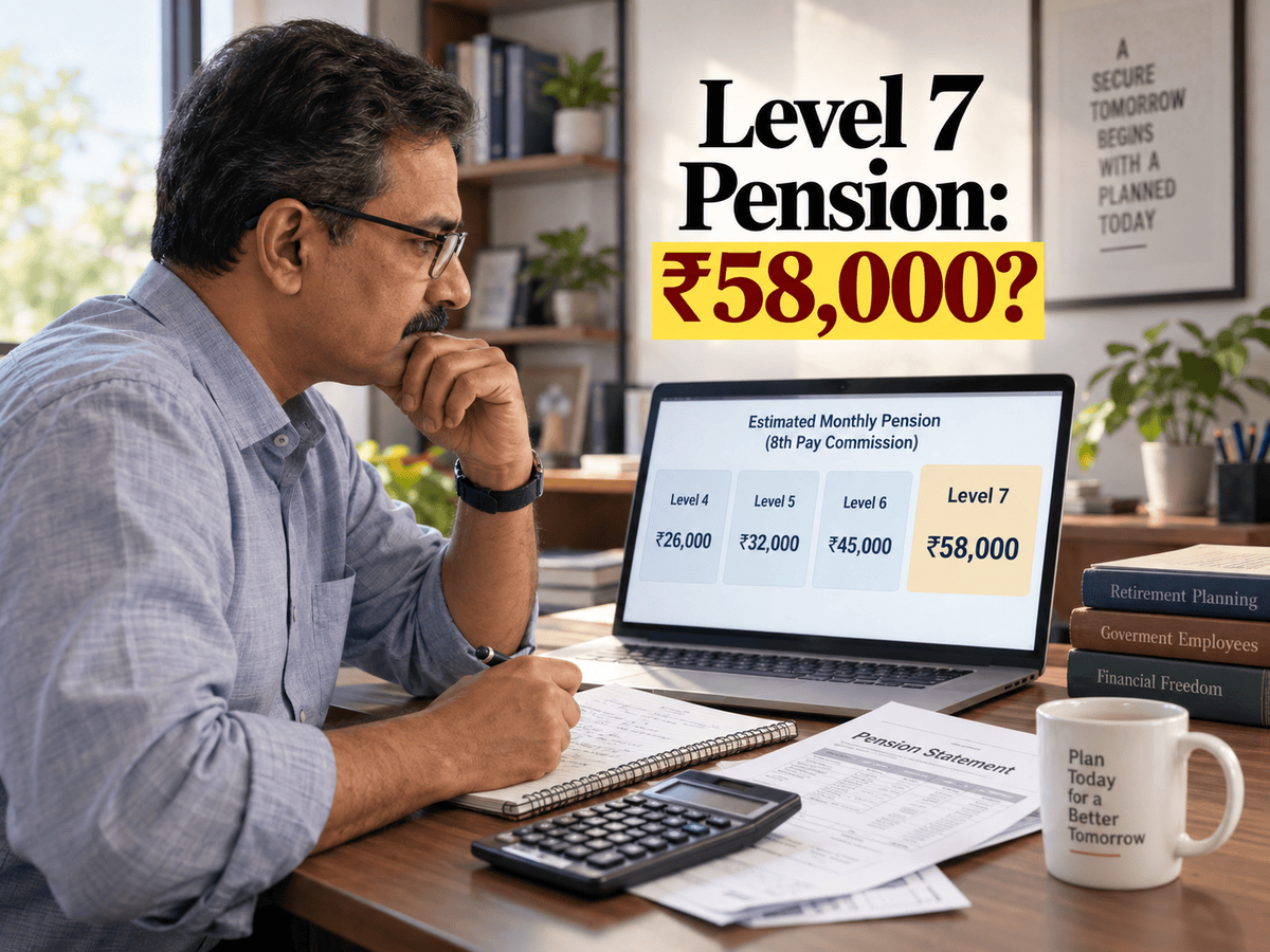 8th Pay Commission: ₹58,000 minimum pension for Level 7? Check Level 4 ...