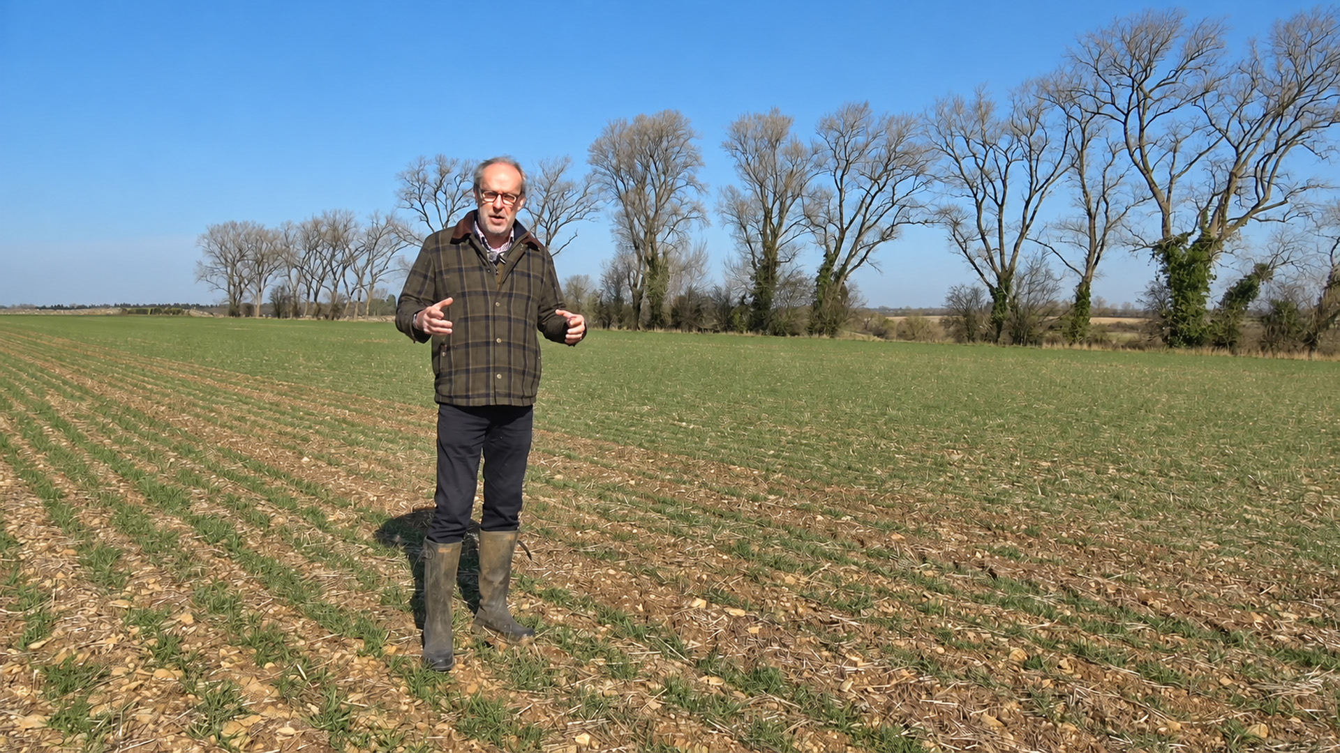 How are spring crops and farm security managed?