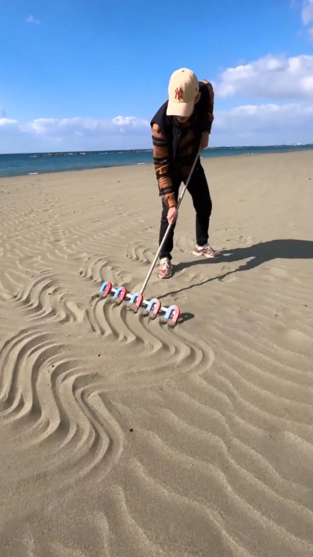 Magnetic rake treasure hunting reveals hidden discovery techniques