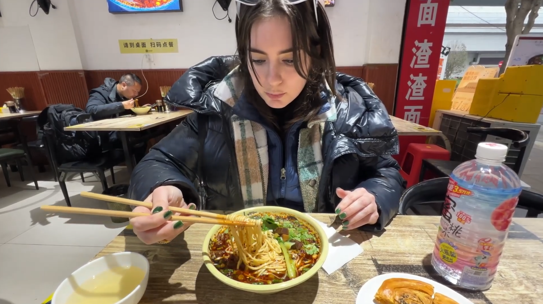 Trying a spicy Sichuan lunch in Chengdu