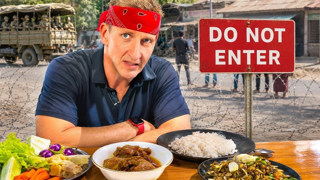 He entered a country run by the military then saw what daily life ...
