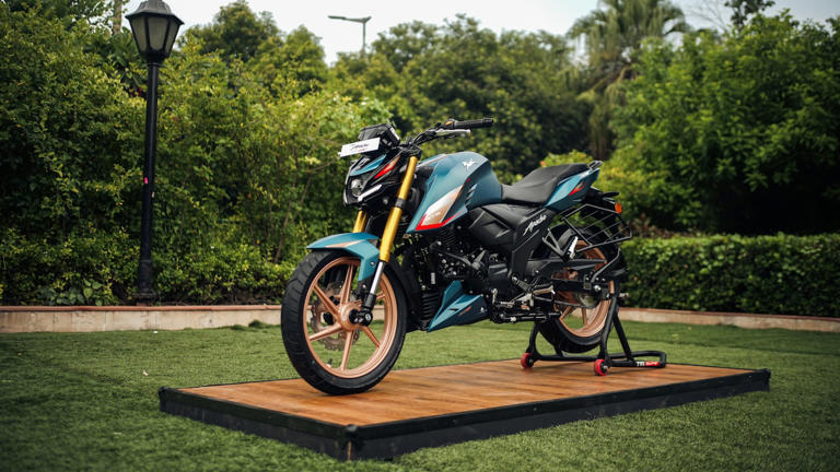 TVS Ronin, Apache series receive festive updates, priced from Rs 1.27 ...