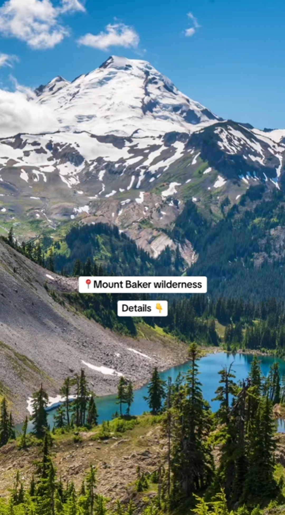 Exploring the beauty of Mount Baker Wilderness