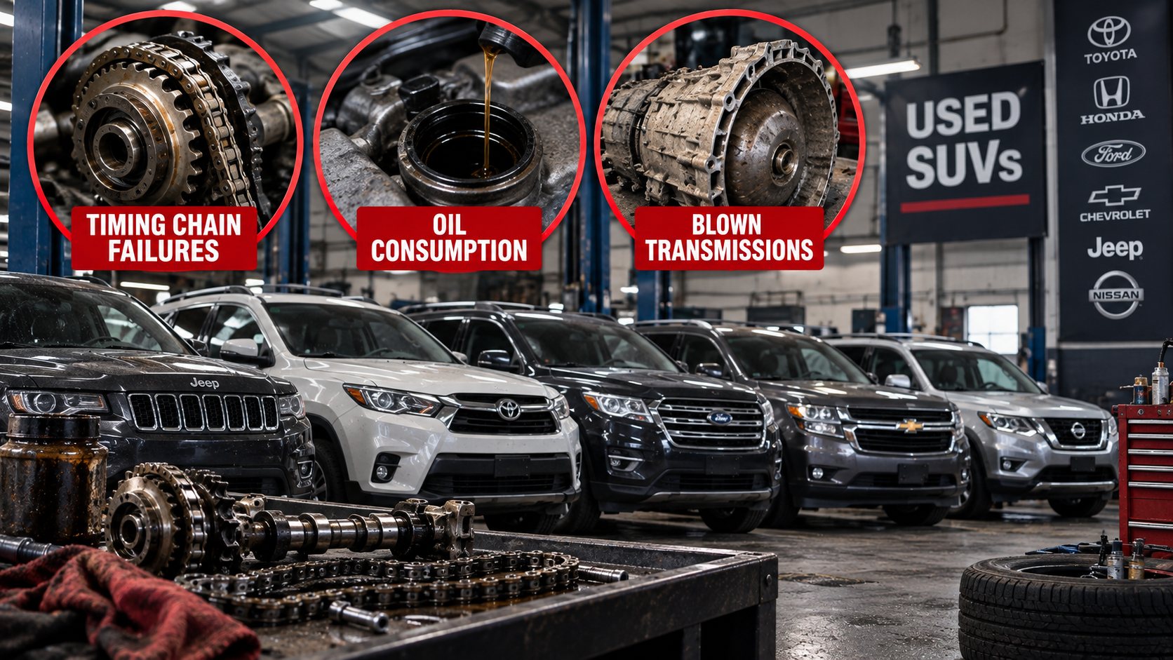 Mechanic warns about used SUVs with timing chain failures, oil ...