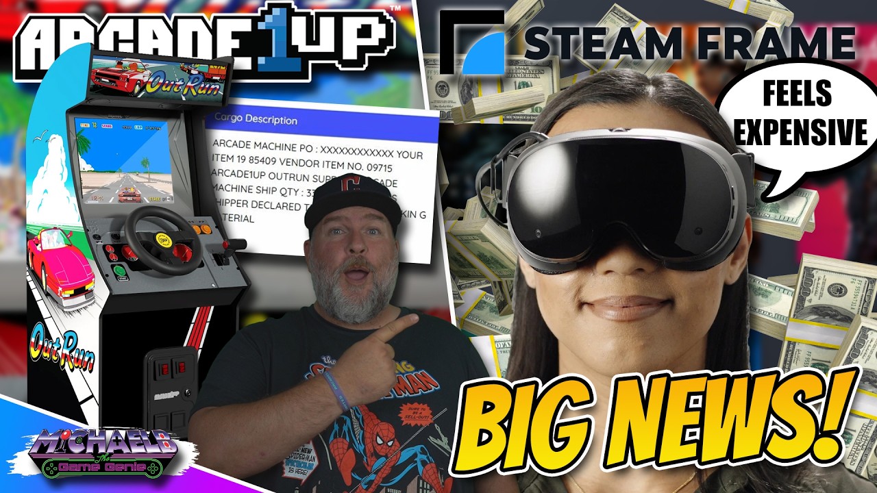 Arcade1Up Outrun Supreme At Costco Soon And Valve Steam Frame VR ...