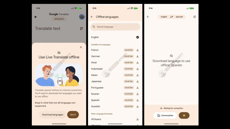 Google’s live translate tool now works offline — but only for select ...
