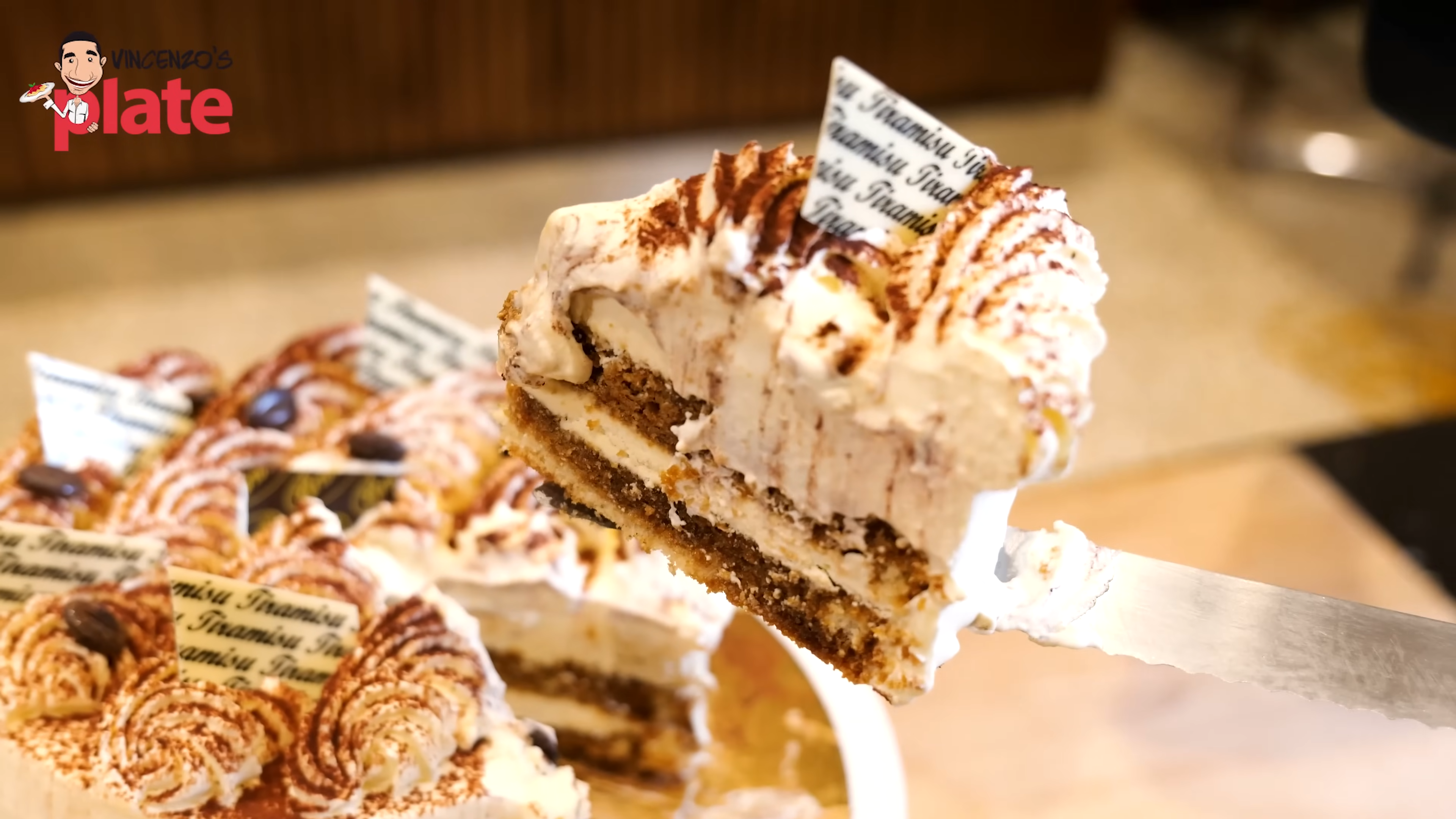 How a pastry chef makes tiramisu semifreddo cake