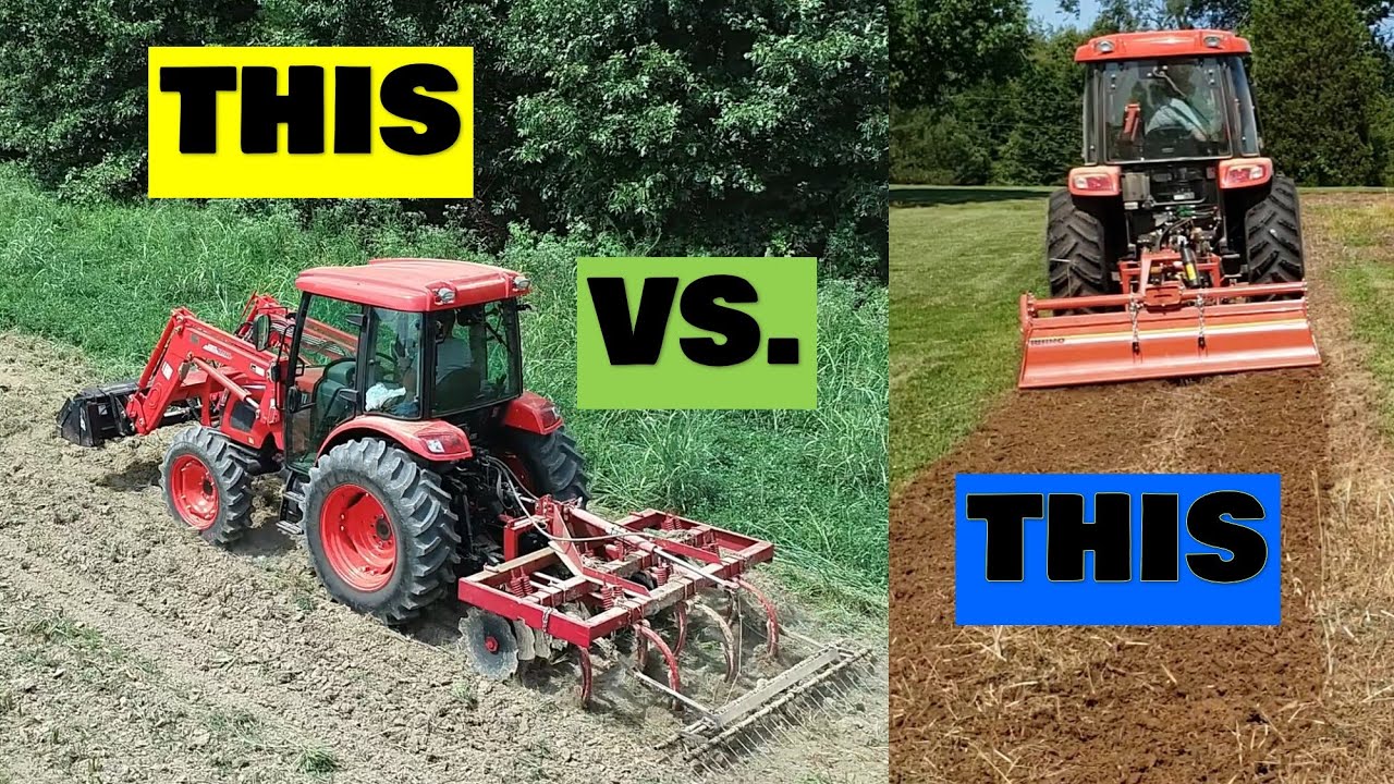 Looking back at tractor tiller vs. chisel plow for food plot tillage