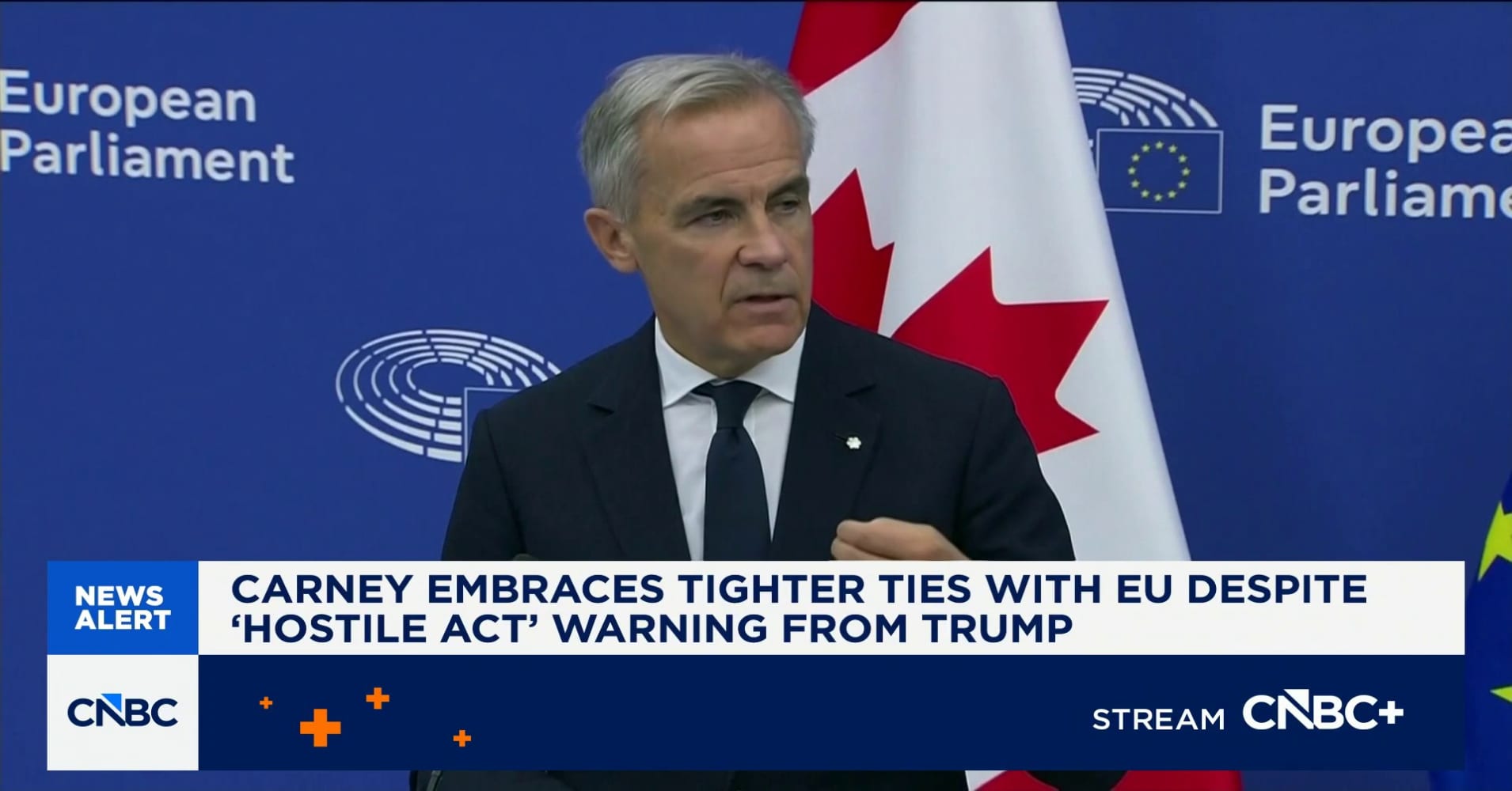 Canadian PM Mark Carney embraces tighter ties with EU despite 'hostile ...