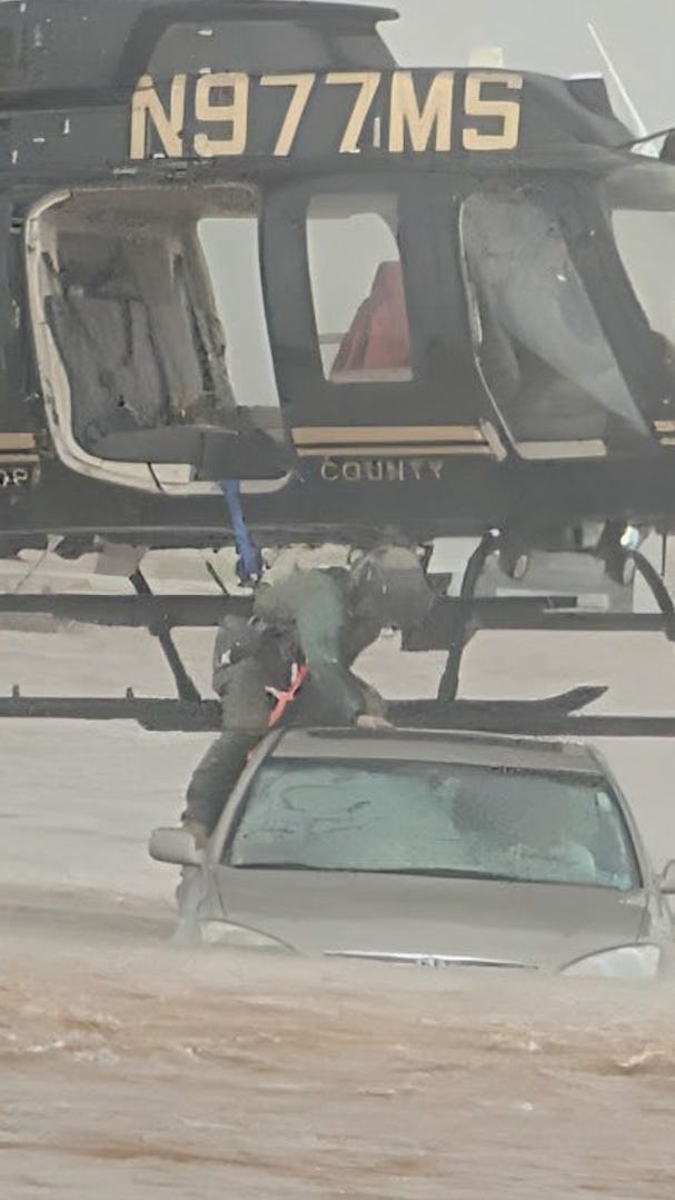 Arizona slammed by torrential rain and dangerous flash flooding