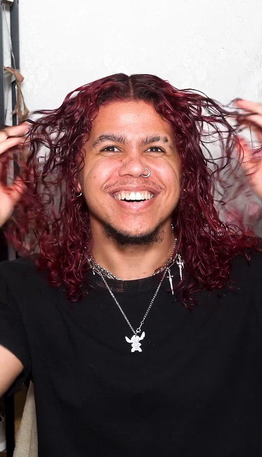 Red curly hair transformation ideas to try