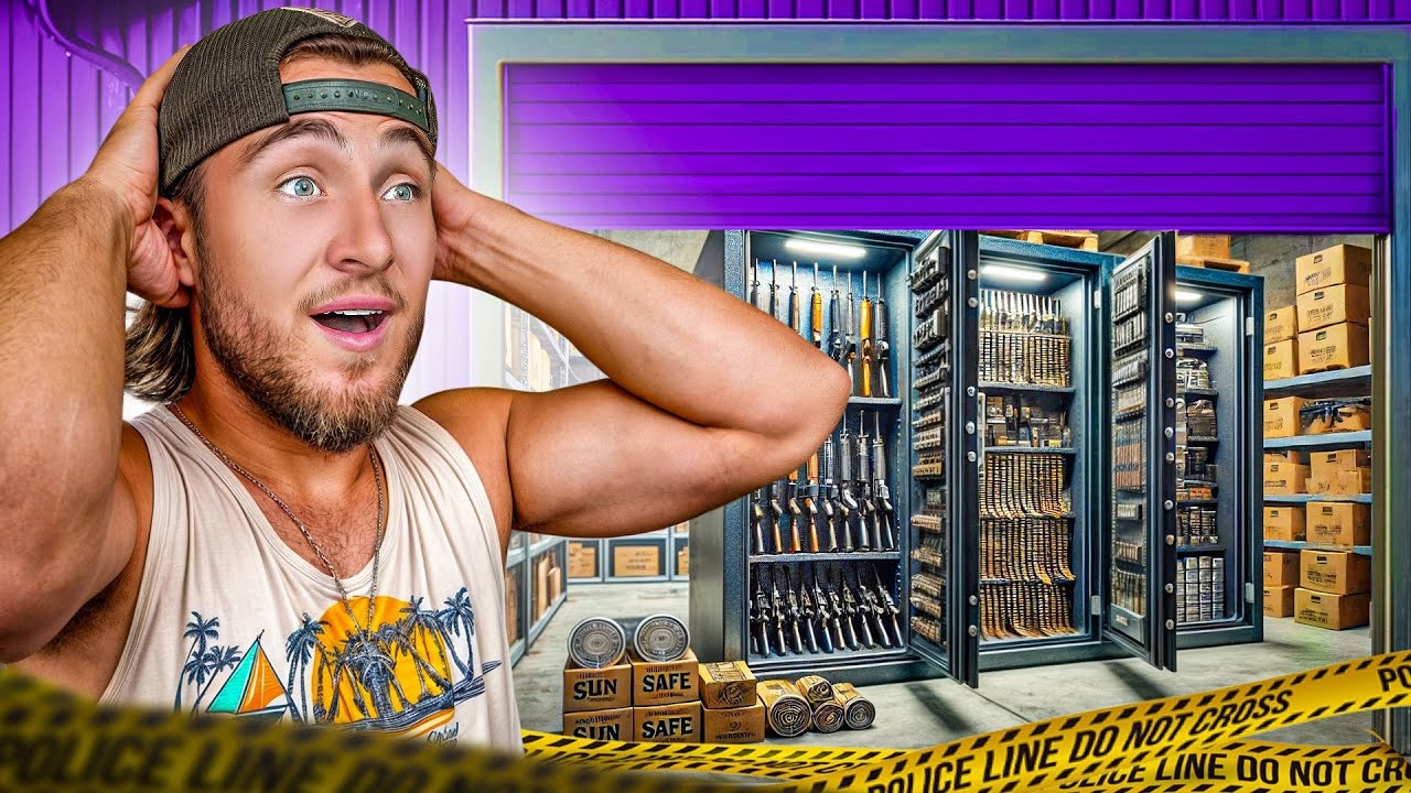 I bought a gun shop owner's abandoned storage unit... then we opened ...