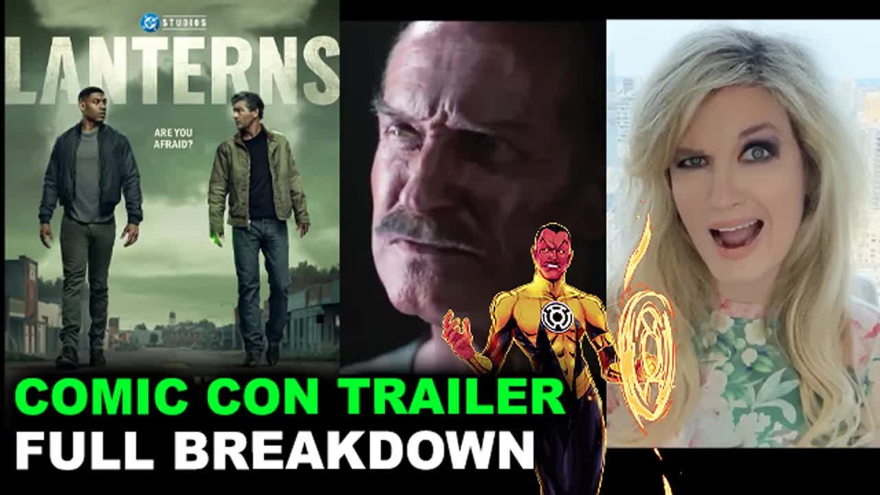 Lanterns trailer 2 breakdown - Comic Con 2026 - Easter eggs, explained!