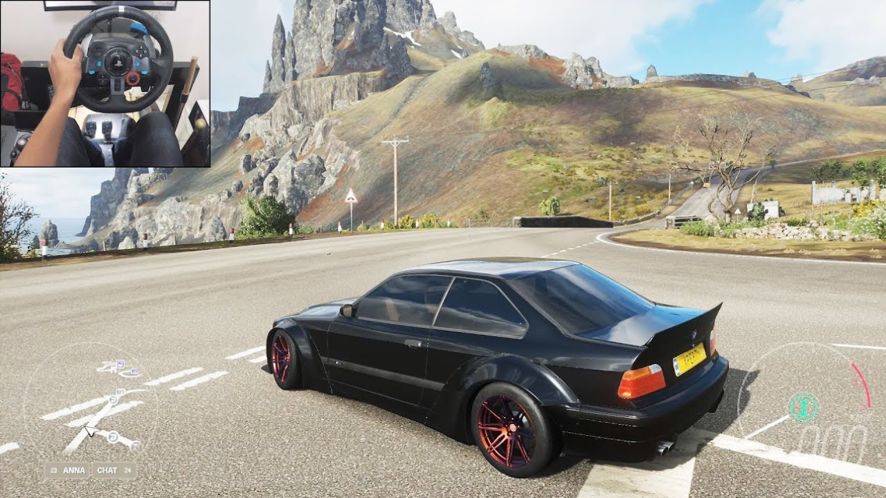 Why the BMW M3 GTR remains a gaming icon with wheel setup