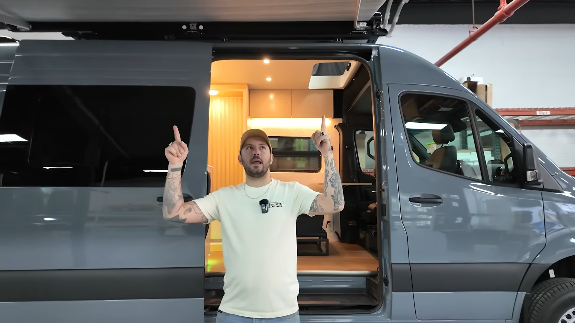 Custom Mercedes Sprinter 170 AWD with pop top