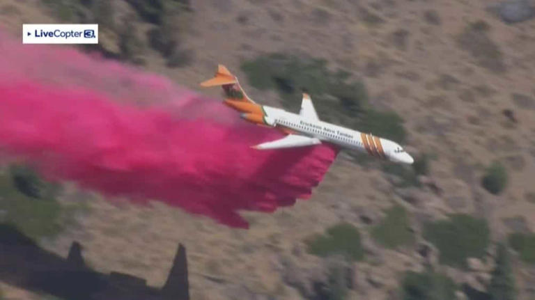 Floriston fire: Evacuations remain and I-80 still closed as crews fight ...