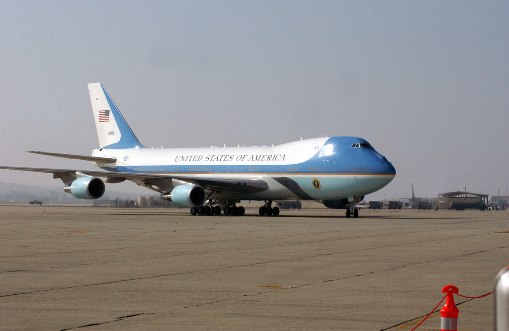 Bridge Air Force One cannot refuel in flight, may have less shielding